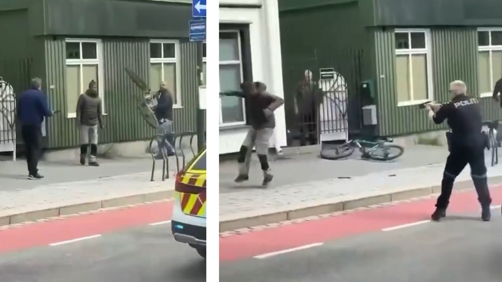 Kvinna mördad på öppen gata i Norge