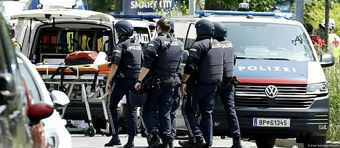 Skolskjutning i Österrike