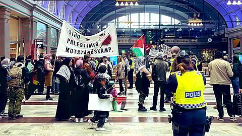 Polisen om kaoset på Centralstationen i Stockholm: Saknade tillstånd