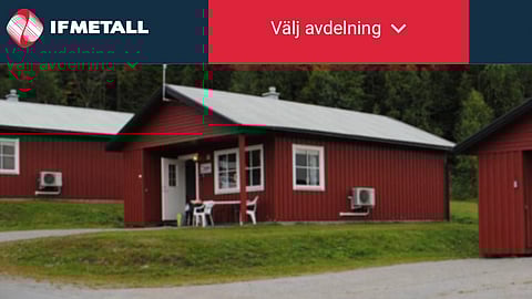 IF Metall äger sju stugor i Tärnaby, som nu säljs i hemlighet.