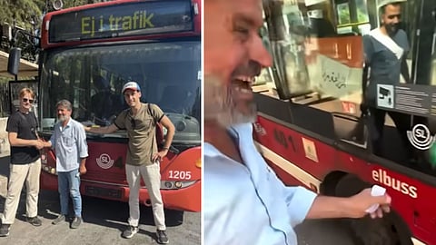 Därför är SL-bussen i Syrien