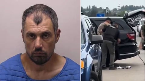 Hjälte stoppade kniv-terrorist som skadade elva personer i USA