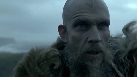 Gustaf Skarsgård spelade vikingen Floki i den populära serien "Vikings".