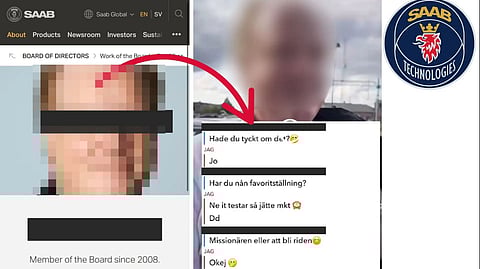 SAAB-topp konfronterades av Dumpen