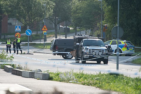 Misstänkt gripen för mord vid moské