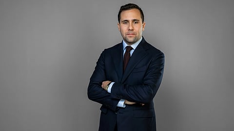 Biståndsminister Benjamin Dousa (M).
