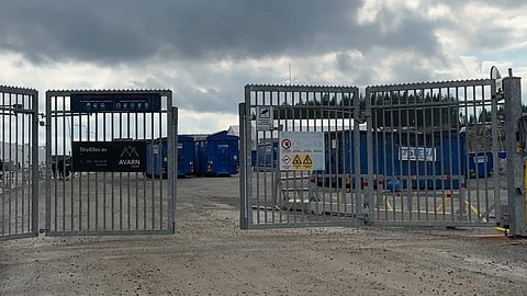 Lokalerna på Northvolt Ett tömdes helt på fredagen.