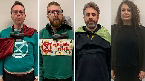 Peter Forsberg, Jonas Ohlsson, Samuel Jarrick och Esther Hauer Carvalho.