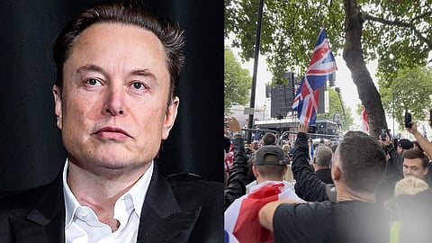 Elon Musk på Tommy Robinson-protesten: "Våldet kommer"