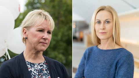 Katja Nyberg (SD) rasar mot tidigare utrikesministern – påstod att Charlie Kirk var "rasist, homofob och vapentokig"
