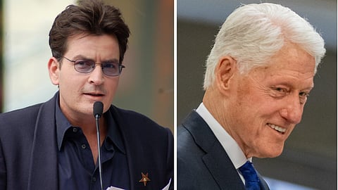Charlie Sheen: Bill Clinton försökte stöta på min flickvän