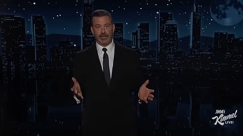 Jimmy Kimmel och hans fru Molly McNearney visar sina sanna färger i en podd.