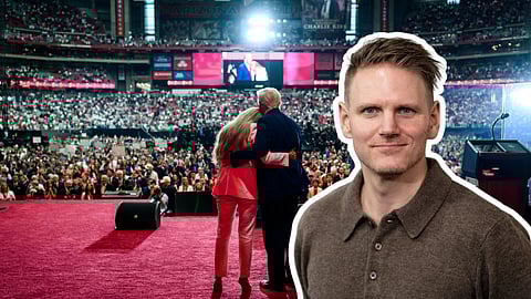 Josef Barkenbom är pastor och programledare på Riks.