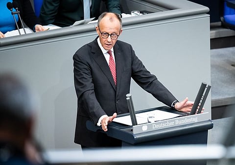 Tysklands regeringschef – förbundskansler Friedrich Merz (CDU)