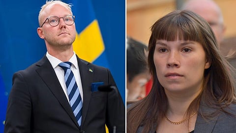 Aspling (SD) och Hirvonen (MP)