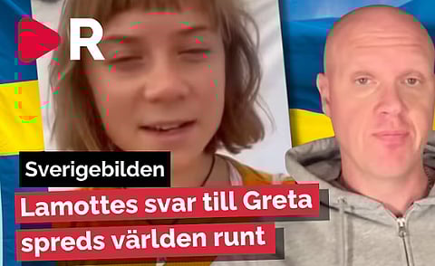 Lamottes Greta-video exploderar på nätet – miljontals visningar världen över