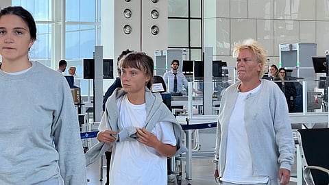 Greta Thunberg deporterad från Israel