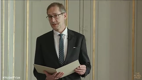 Mats Malm, Svenska Akademiens ständige sekreterare.