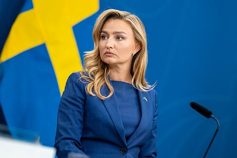 Kristdemokraternas partiledare Ebba Busch