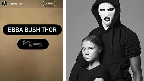 Gangsterrapparens vulgära inlägg om Ebba Busch – lägger ut penisbild och säger att ”folk får gå nakna”