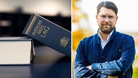 Grundlagsändringen kan ge Socialdemokraterna ett permanent veto över framtida beslut, menar Jimmie Åkesson (SD).