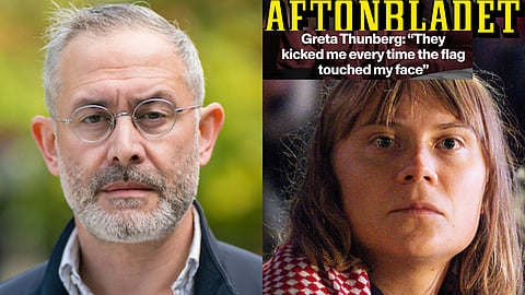 Aron Flam rasar: ”Greta Thunberg ljuger – och Aftonbladet publicerar dynga”