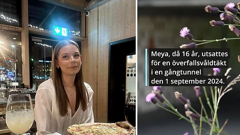 Meya, som var 16 när brottet inträffade.