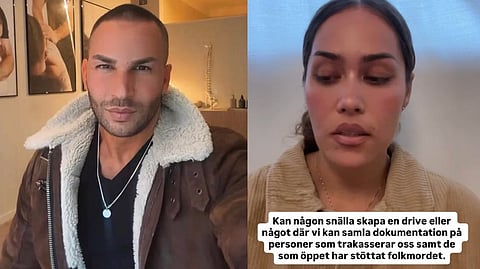 Adam Kotknackare Mosa till vänster, Nattalie Ström Bunpuckdee till höger | Foto: Instagram