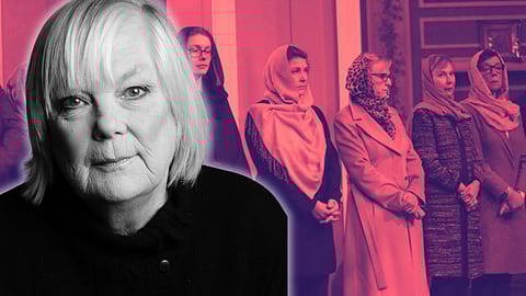 Världens första "feministiska regering" besöker Iran under de rödgrönas tid vid makten.