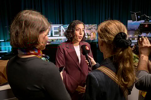 Simona Mohamsson, partiledare för Liberalerna