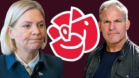 Magdalena Andersson (S) och Daniel Färm (S)