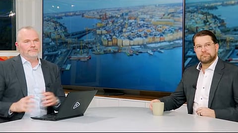 Richard Sörman intervjuade Jimmie Åkesson (SD).