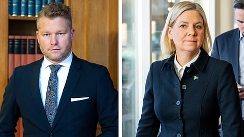Alexander Christiansson (SD) & Magdalena Andersson (S)