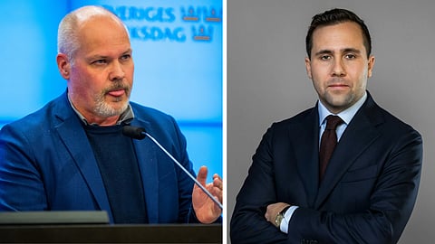 Morgan Johansson (S) & Benjamin Dousa (M)