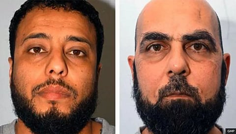 Walid Saadaoui till vänster och Amar Hussein till höger. 