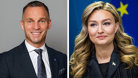 Erik Slottner (KD) & Ebba Busch (KD)