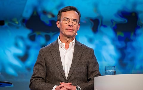 Statsminister Ulf Kristersson (M).