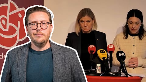 Partiledare Magdalena Andersson och Teresa Carvalho, rättspolitisk talesperson.