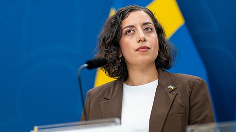 Liberalernas Simona Mohamsson ställer sig bakom oppositionen.