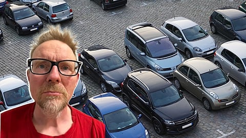 Öbon Perre Hellberg, genrebild. 