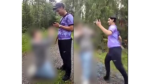 Polisen efterlyser gärningsman i våldsklipp