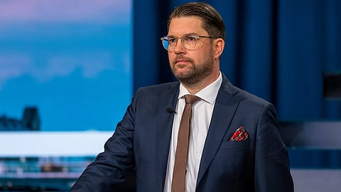 Sverigedemokraternas partiledare Jimmie Åkesson