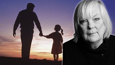 Helene Bergman: Mannen som bär sin dotter förändrar världen mer än debatten gör