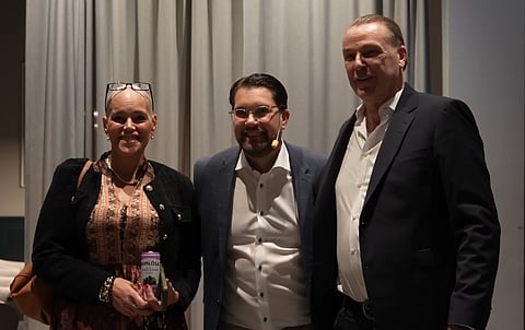 Sara Nilsson, Jimmie Åkesson och Patrik Sjöberg. 