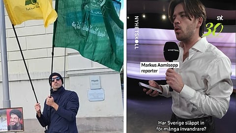 Amin El-Sabini och Markus Aamisepp.