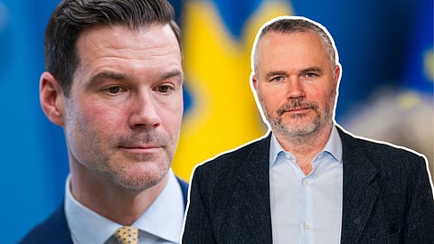 Migrationsminister Johan Forssell (M).