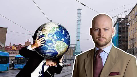 Göteborg i bakgrunden.