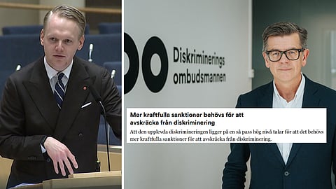 Adrian Magnusson (S) och DO Lars Arrhenius.