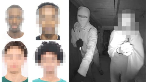 Familj utsattes för brutalt miljonrån – rånare sköts under flykten