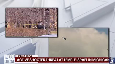 Polisen har spärrat av ett stort område - skolor och religiösa byggnader får extra bevakning.